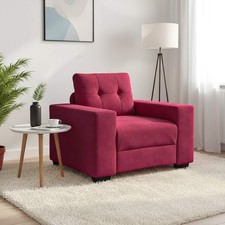 Divano Sedia Rosso Vino