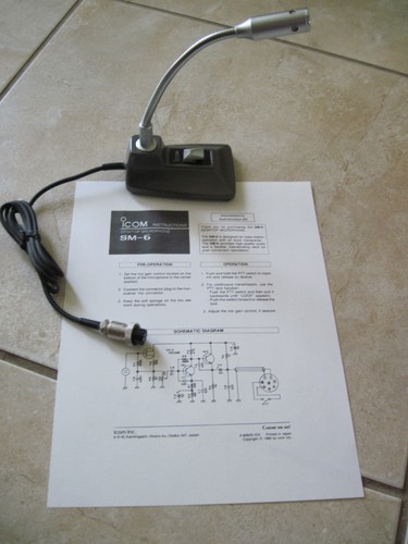 Microfono scrivania icom - scrivania,