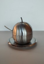 Zuccheriera mela con piattino