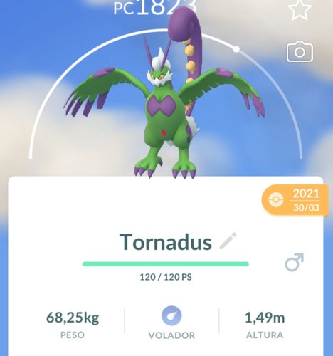 Pokemon legendary tornadus - legendary,