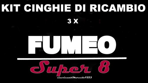 Kit cinghie ricambio 3 - cinghie, di