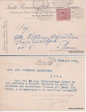 # PUBBLICITARIA: SOCIETA' ROMANA PER IL FORMAGGIO PECORINO - 1920