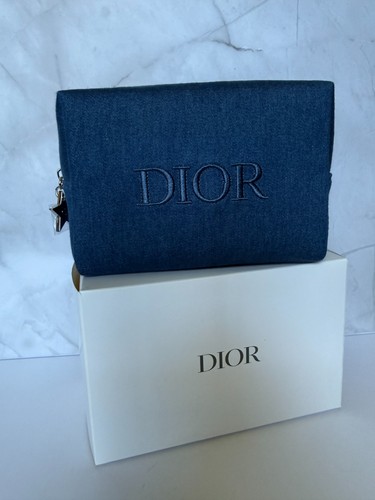 Dior denim blu navy logo - denim,
