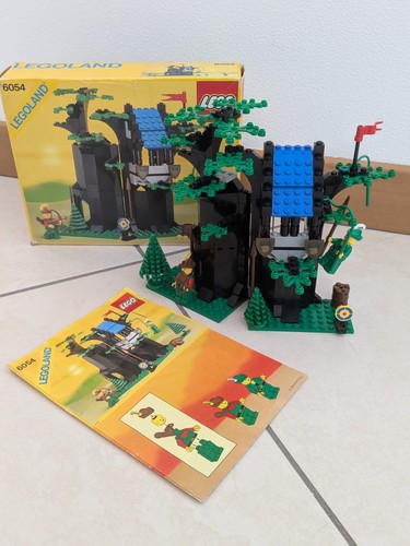 Lego 6054 forestmen hideout - lego, forestmen's