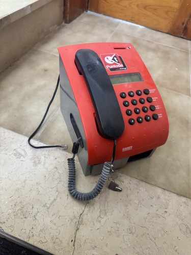 Telefono pubblico gettoni - telefono, a
