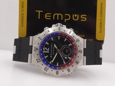 BULGARI DIAGONO PROFESSIONAL GMT-DATE GMT40S 40MM AUTOMATICO ANNI 2000 OROLOGIO