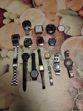 Lotto Orologi Non Funzionanti Casio Data Bank,Monvis,Sicura,Seiko,Citco,Breil Ec