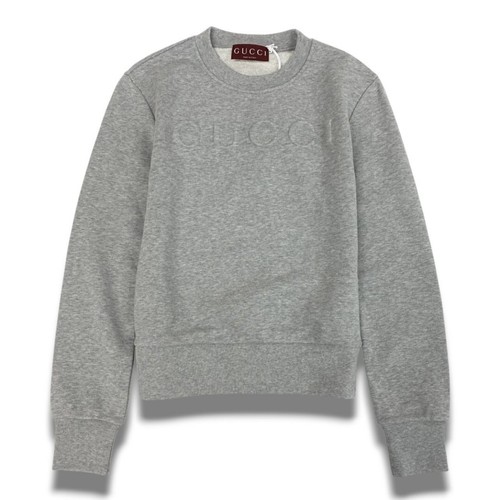 Felpa gucci grigio cotone - gucci,