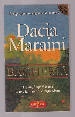 Libro bagheria dacia maraini - bagheria,