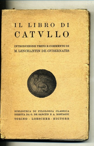 Libro catullo loescher - libro, #