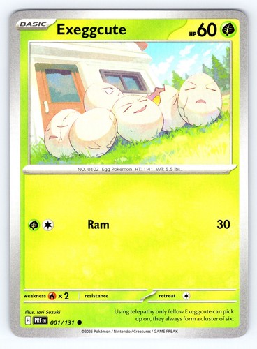 Exeggcute common - common, sv