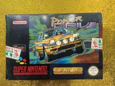 Power Drive SNES Completo Con Scatola Super Nintendo - Testato Funzionante