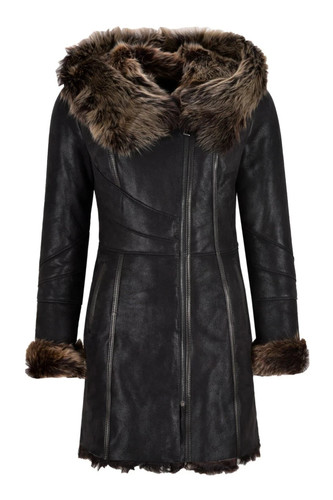 Cappotto donna toscana nero - toscana,