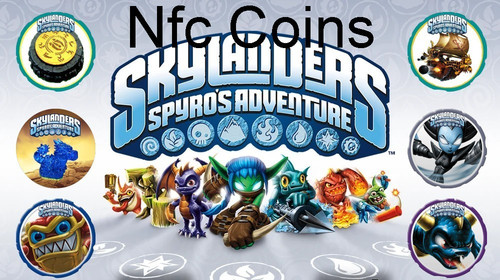 Skylanders nfc coins spyro - skylanders, spyro's