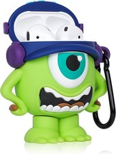 Custodia Compatibile per AirPods 1ª  2ª Generazione gancio per Portachiavi kawai