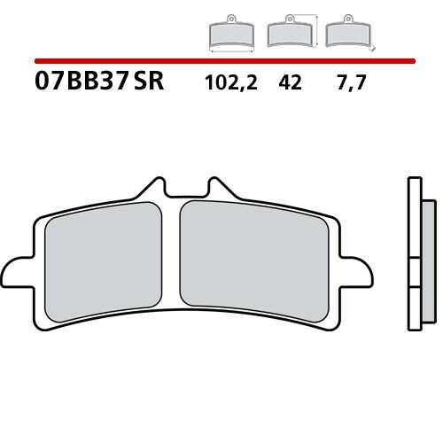 Pastiglie freno brembo - pastiglie,