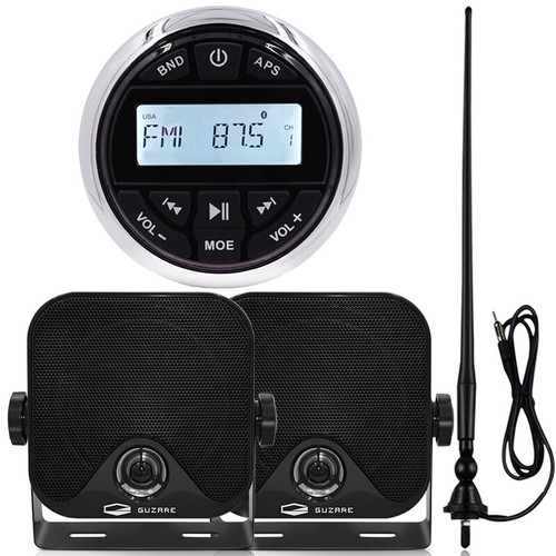 Impianto audio stereo barca
