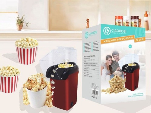 Macchina pop corn elettrica - macchina,