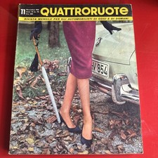 QUATTRORUOTE RIVISTA ORIGINALE EDIZIONE N.11 NOVEMBRE 1961