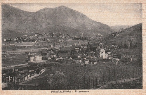 Pradalunga cartolina - pradalunga, (bergamo)