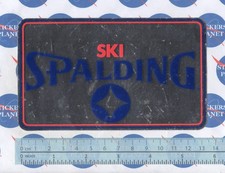 ADESIVO VINTAGE STICKER AUTOCOLLANT AUFKLEBER OLD SCHOOL SKI SCI SPALDING SKI