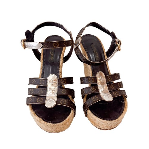 Sandali con zeppa louis - con,