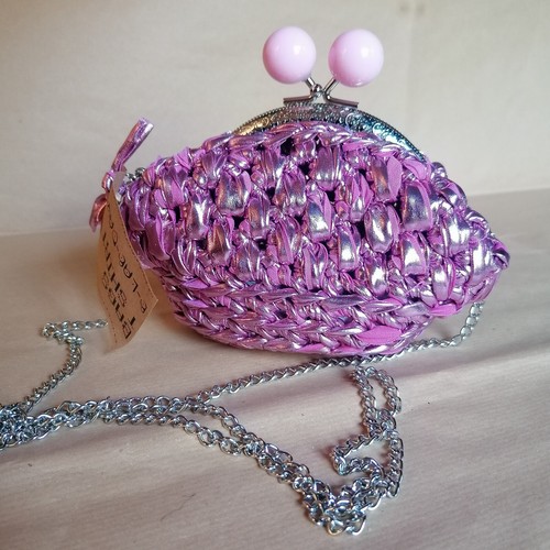 Clutch rosa fettuccia - rosa,