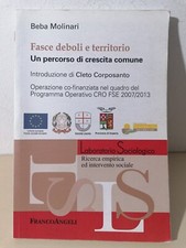 Fasce deboli territorio - fasce, e
