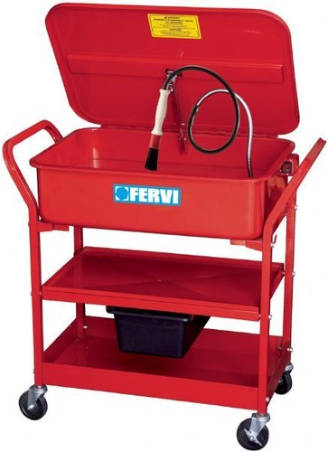 Vasca lavaggio carrello - su,