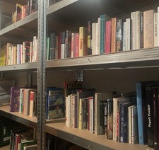 Lotto blocco stock di 50 LIBRI