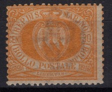 SAN MARINO 1892-94 STEMMA 30