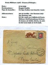 PM16 - Lettera da Posta Militare 130E a R.E. -  27-5-1936  vedi foto.