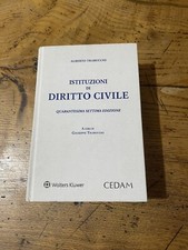 Istituzioni di diritto civile,Alberto trabucchi A Cura Di Giuseppe Trabucchi