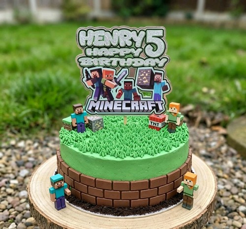 Cake topper gamer - topper,