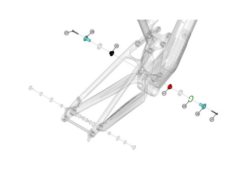 Lapierre kit hardware perno - kit,