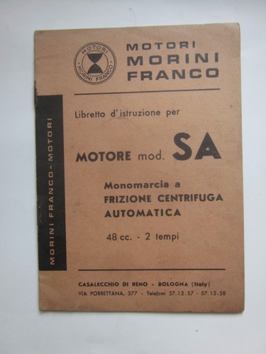 Motori morini franco - morini,