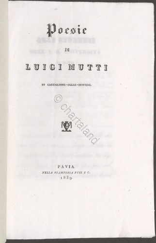 Poesie luigi mutti - poesie, di