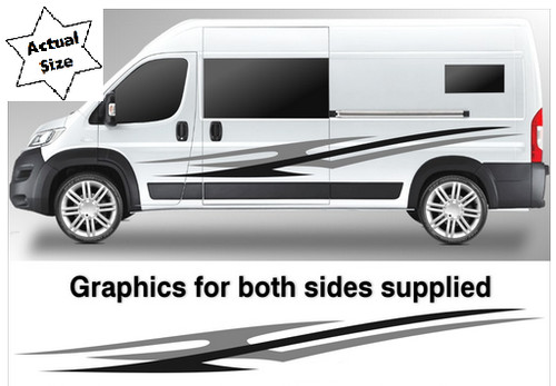 Adesivi grafica camper - (n.823),