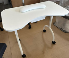 tavolo manicure pieghevole struttura in metallo