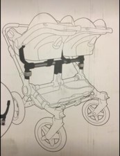 Bugaboo Donkey twin adapter