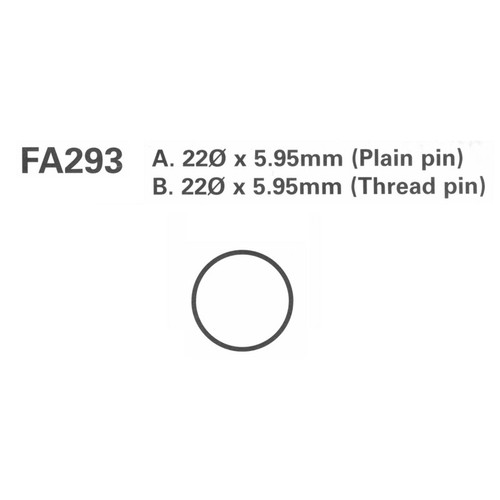 Pastiglie freno moto ebc fa293 - pastiglie,