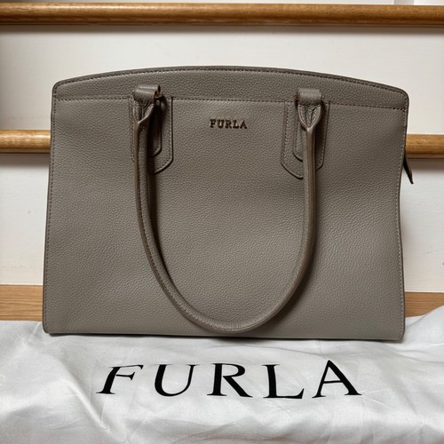 Furla leather top handle - furla,