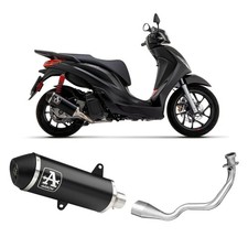 Marmitta arrow dark - dark, piaggio