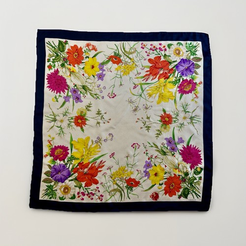 Sciarpa gucci seta fiori - sciarpa,