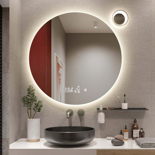 Specchio rotondo vanità bagno