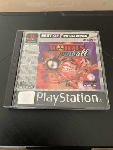 Worms flipper ps1 retro - worms,