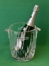 SECCHIELLO GHIACCIO PORTAGHIACCIO IN PESANTE CRISTALLO SUAGLASS MARTINI. BZ65