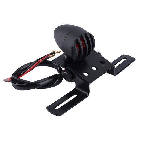 Supporto targa luce stop - targa, +
