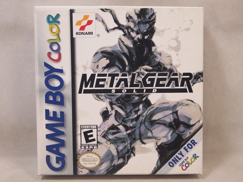 Metal gear solid game boy - metal,