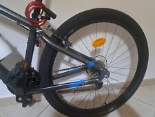 bicicletta usata  rockrider in buone condizioni colore nero e argento